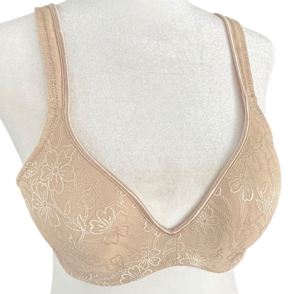 Barely There Lace Bra - Tan